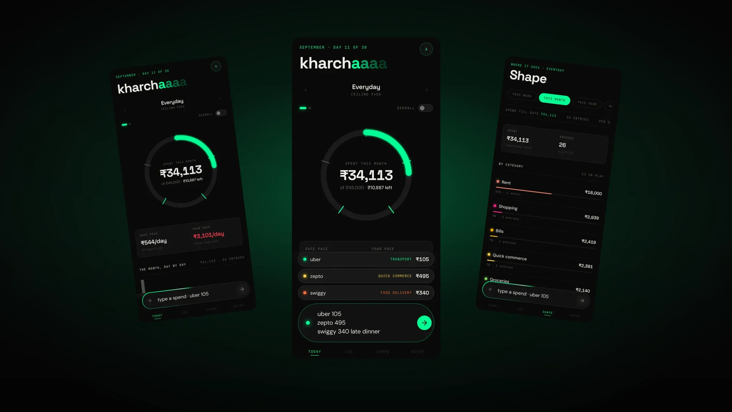 Kharchaaaa: Type It and It Is Filed